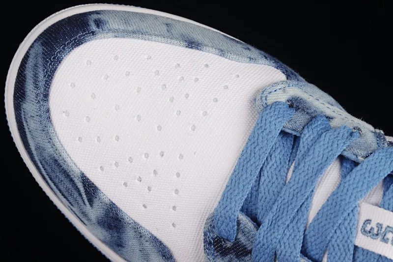 All categories Air Jordan Jordan series basketball shoes Air Jordan 1 Low Air Jordan 1 Low "Washed Denim" AJ1 Joe 1 navy washed denim low-top casual sneakers DM8947-100